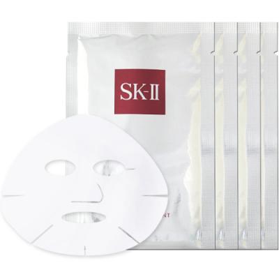 【セット】SK-II フェイシャル トリートメント マスク 4枚 【外箱なし】 （エスケーツー sk-2 sk2 skii パック シート） シートマスク フェイスパック パック・マスク