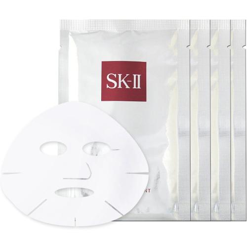【セット】SK-II フェイシャル トリートメント マスク 4枚 【外箱なし】<br>（エスケーツー sk-2 sk2 skii パック シート） シートマスク フェイスパック