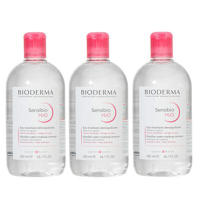 BIODERMA ビオデルマ サンシビオ H2O  500mL 3本