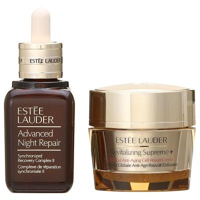 【セット】エスティローダー ESTEE LAUDER アドバンスナイトリペア SR コンプレックス II 50mL + シュープリーム プラス トータル クリーム 50mL セット・コフレ