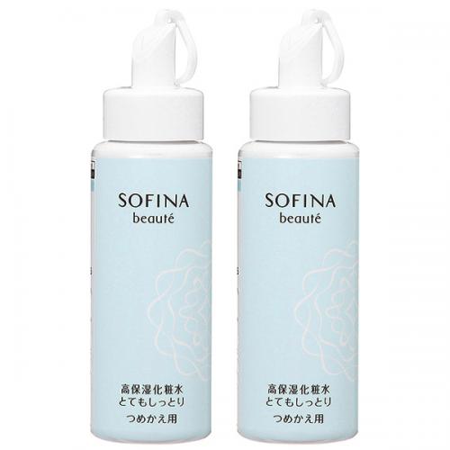 【セット】花王 ソフィーナ ボーテ SOFINA 高保湿化粧水 とてもしっとり レフィル 130mL 2個セット
