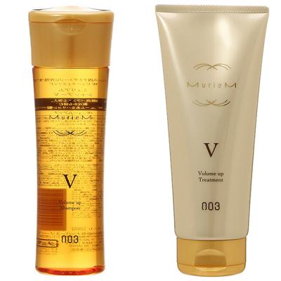 【セット】 ナンバースリー no3 ミュリアムゴールド シャンプーV 250mL + トリートメントV 200g ヘアケア