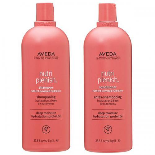 【セット】アヴェダ AVEDA ニュートリプレニッシュ シャンプー ディープ + コンディショナー 各1000mL セット