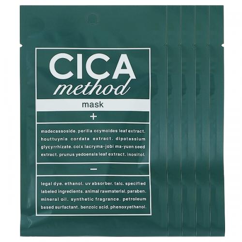 【セット】 コジット CICA method MASK シカ メソッド マスク 1枚 28mL 5枚セット シートマスク フェイスパック