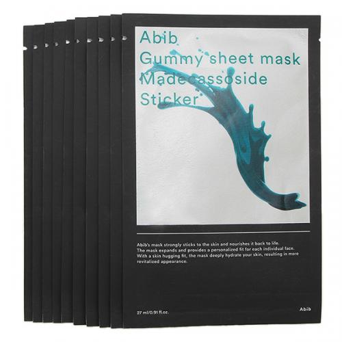 アビブ Abib ガムシートマスクパック マデカソサイドステッカー 27mL×10枚 スキンケア 韓国化粧品 韓国コスメ