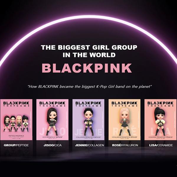 ブラックピンク ザ ゲーム BLACKPINK THE GAME マスクパック 7枚×23mL