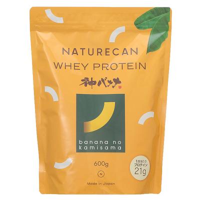 ネイチャーカン Naturecan ホエイプロテイン (WPC) 神バナナ 20食分 600g