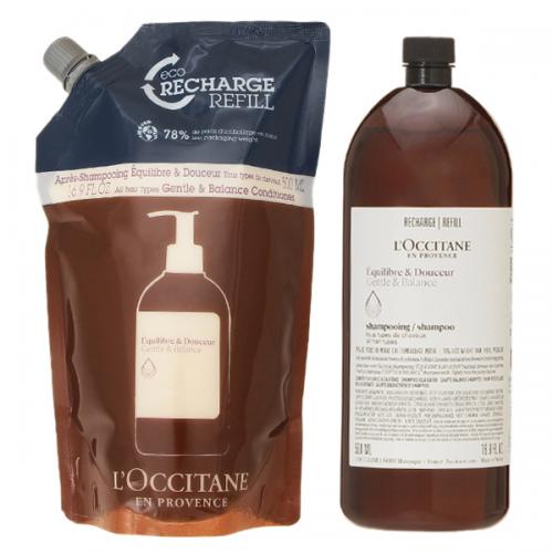 �y�Z�b�g�z ���N�V�^�� LOCCITANE �o�����V���O �V�����v�[ + �R���f�B�V���i�[ ���t�B�� 500mL �V�����v�[ �����X�Z�b�g